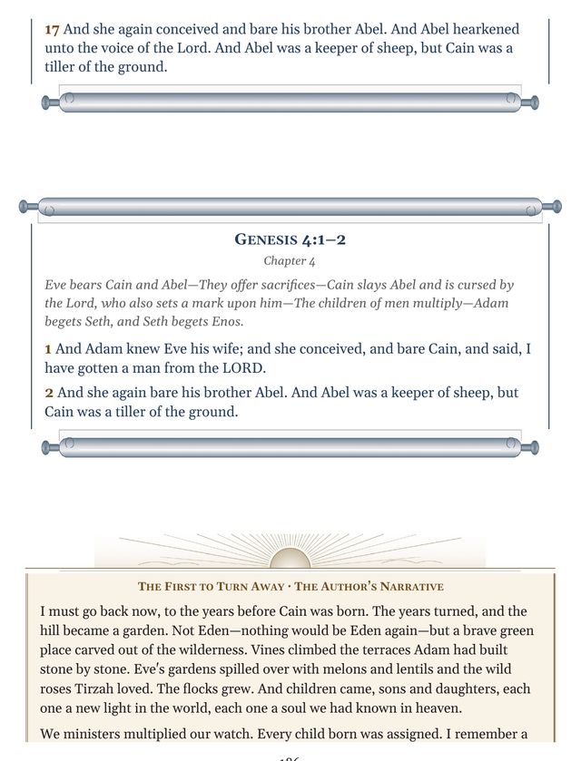 Sample page 186 of On the Sixth Day